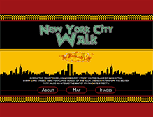 Tablet Screenshot of newyorkcitywalk.com